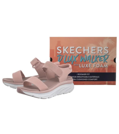 Skechers D'Lux Walker - New Block Blush 119226/BLSH (SK231-b) sandalai
