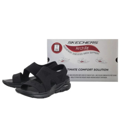 Skechers Arch Fit - Brightest Day Black 119458/BBK (SK232-a) sandalai