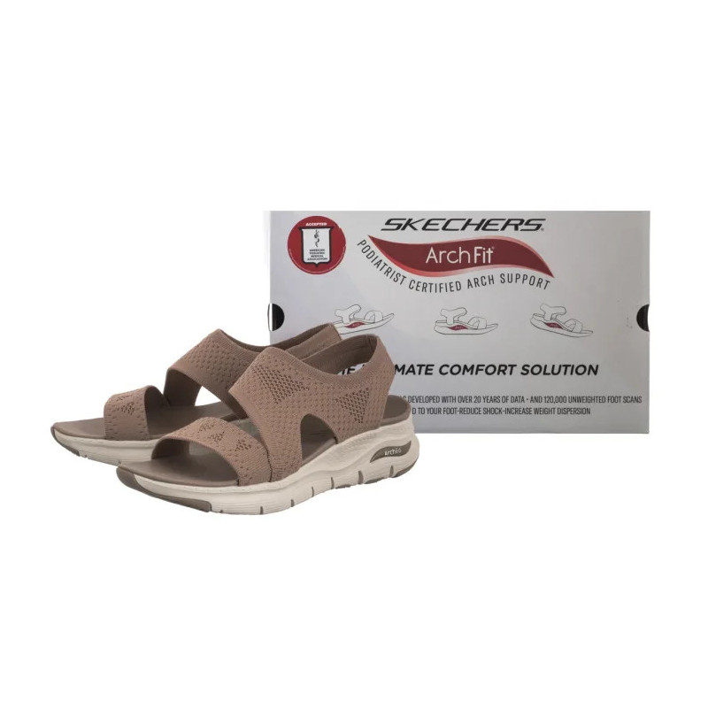 Skechers Arch Fit - Brightest Day Mocha 119458/MOC (SK232-b) sandalai