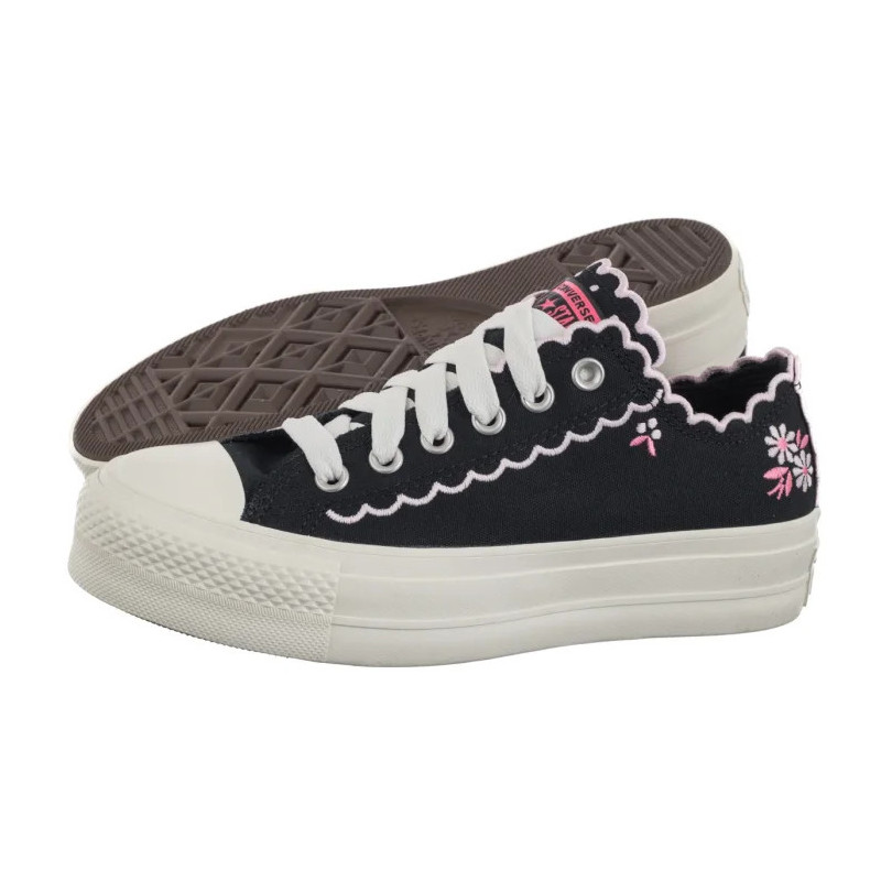 Converse CTAS Lift Ox Black/Vintage White A13529C (CO774-a) bateliai
