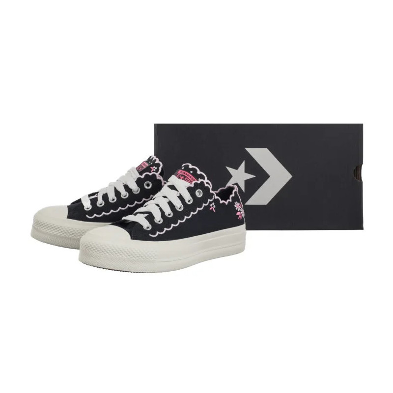 Converse CTAS Lift Ox Black/Vintage White A13529C (CO774-a) bateliai