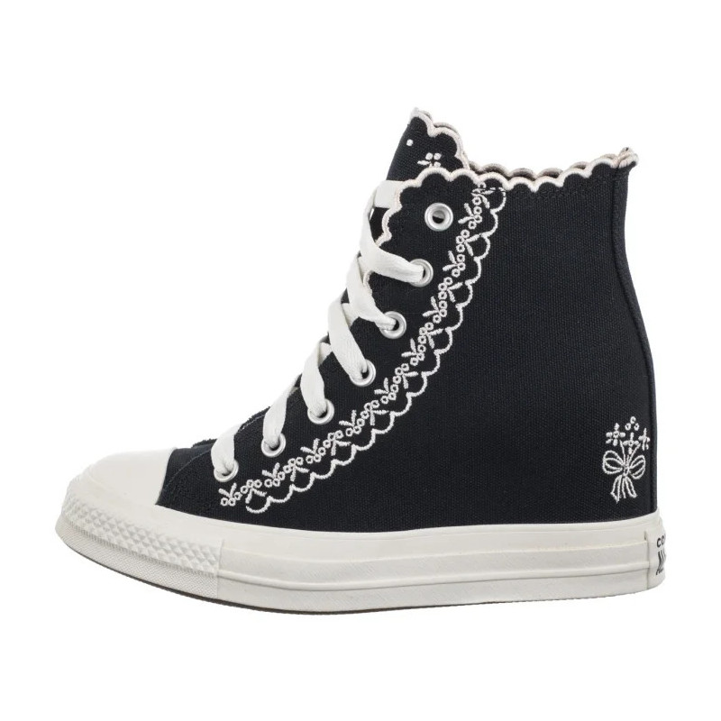 Converse CTAS Wedge Hi Black/Vintage White/Pale Petal A13546C (CO776-a) batai