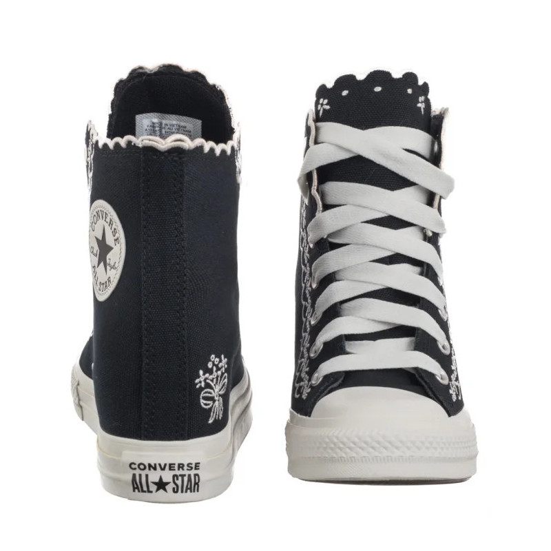 Converse CTAS Wedge Hi Black/Vintage White/Pale Petal A13546C (CO776-a) batai