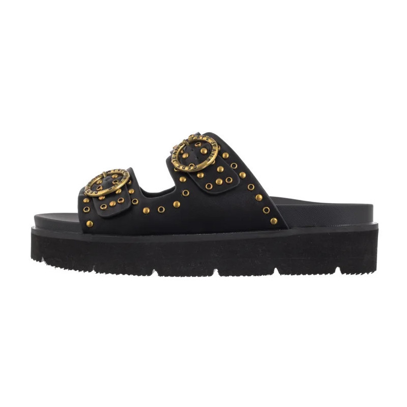 Pepe Jeans Pola Buckle Black PLS90679 999 (PE50-a) Moteriški batai/šlepetės