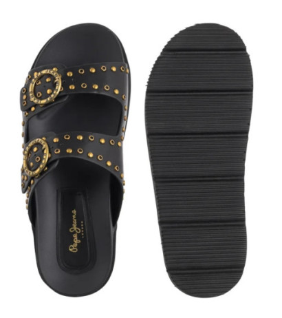 Pepe Jeans Pola Buckle Black PLS90679 999 (PE50-a) bateliai