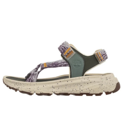 Timberland Motion Dune Backstrap Sandal Natural Webbing W Dk 0A41R8 EUA (TI149-a) sandalai