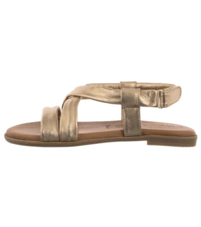 Tamaris Złote 1-28109-44 933 Light Gold (TM549-a) sandalai