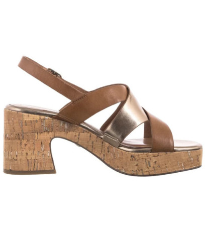 Tamaris Brązowe 1-28312-44 392 Cognac Comb  (TM550-a) sandalai