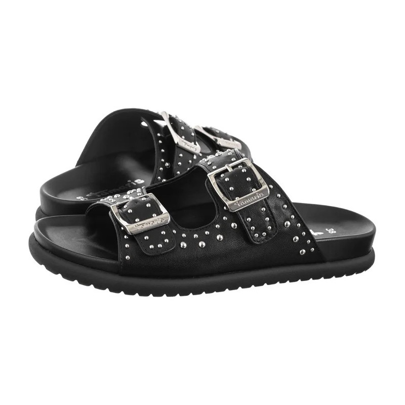 Tamaris Czarne 1-27421-44 001 Black   (TM552-a) Moteriški batai/šlepetės