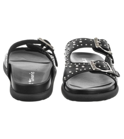 Tamaris Czarne 1-27421-44 001 Black   (TM552-a) Moteriški batai/šlepetės