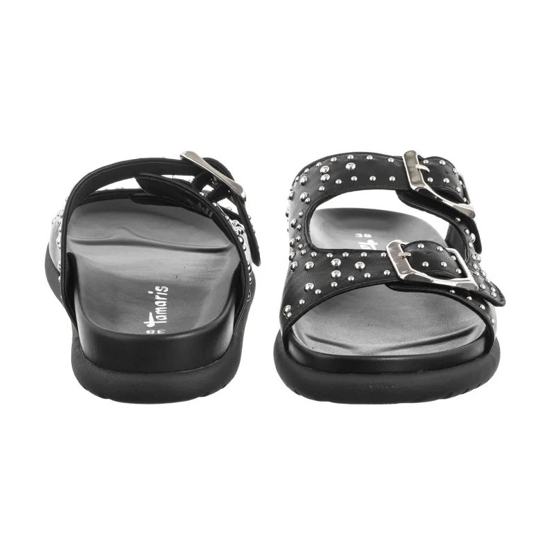 Tamaris Czarne 1-27421-44 001 Black   (TM552-a) Moteriški batai/šlepetės