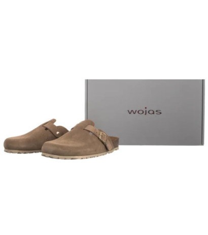 Wojas Beżowe 74148-64 (WO305-a) Moteriški batai/šlepetės