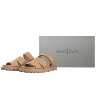 Wojas Beżowe 74135-54 (WO307-a) Moteriški batai/šlepetės