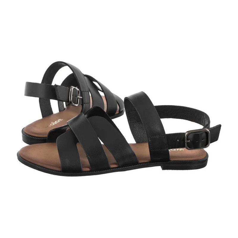 Wojas Czarne 76210-51 (WO308-a) sandalai