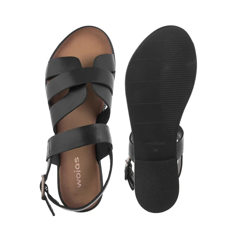 Wojas Czarne 76210-51 (WO308-a) sandalai
