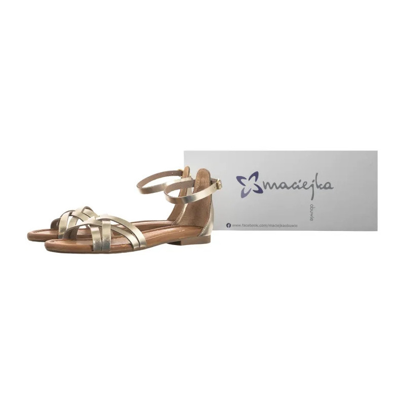 Maciejka Złote 07029-25/00-0 (MA1383-b) sandalai