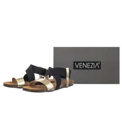Venezia Złote W001LEGOOBS137 (VE847-a) sandalai