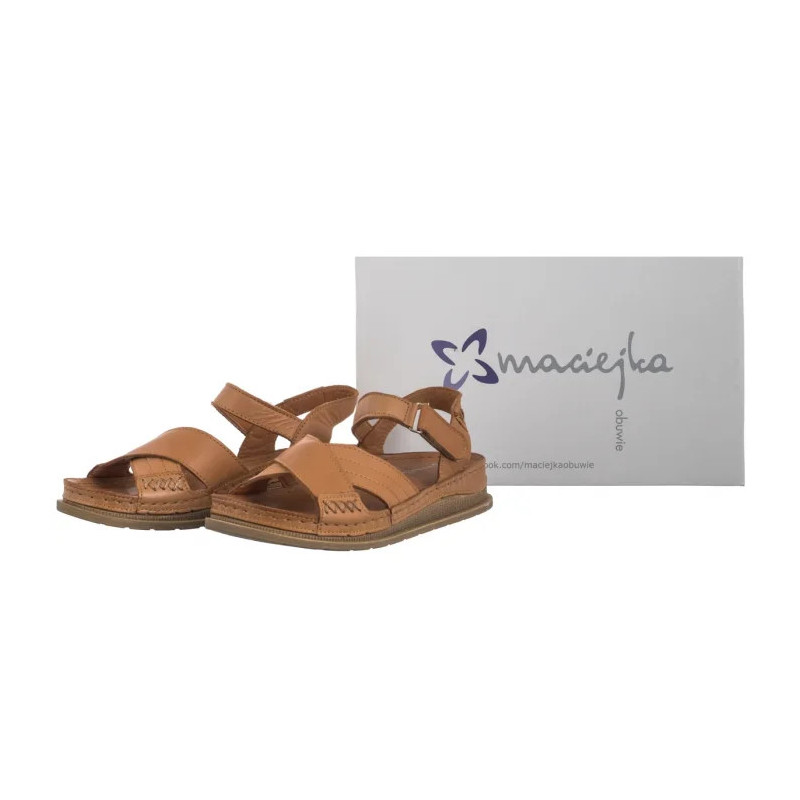 Maciejka Beżowe L7064-04/00-1 (MA1393-a) sandalai