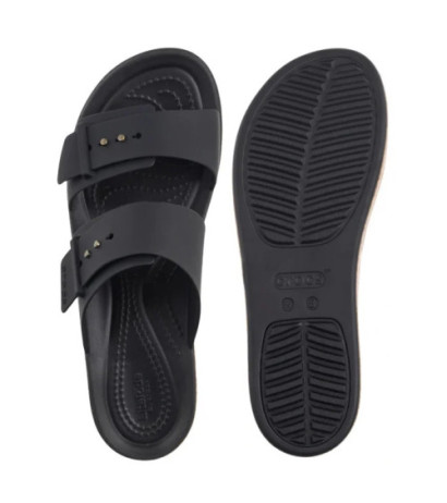 Crocs Brooklyn Cork Buckle Black 211252-001 (CR369-b) 