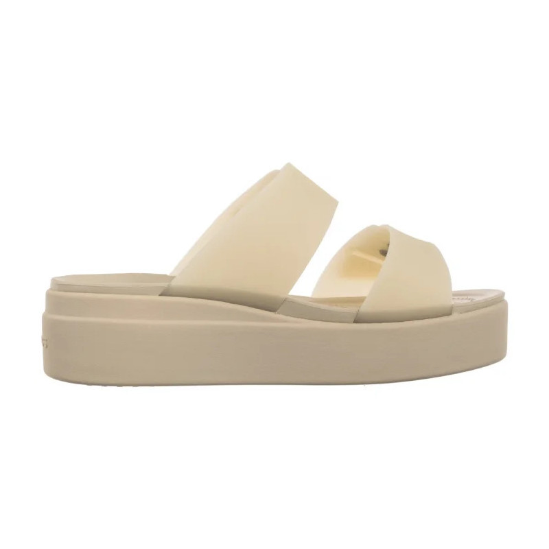 Crocs Brooklyn Buckle Frosted Low Wedge Purple Moon 210980-5BR (CR368-b) Moteriški batai/šlepetės