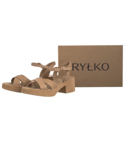 Ryłko Beżowe 3MF91_U_ _B52 (RY1062-a) sandalai