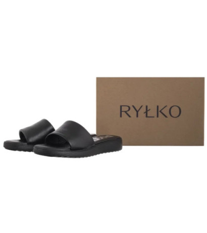 Ryłko Czarne 1IGH8_P2 __45 (RY1063-a) Moteriški batai/šlepetės