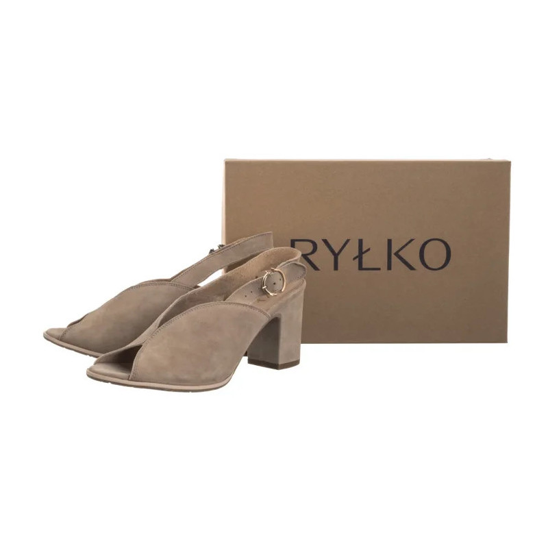 Ryłko Beżowe 7NG29_R_ _9TE (RY1068-a) sandalai