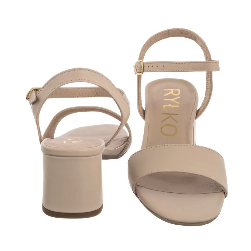 Ryłko Kremowe 5DG51_R5 _258 (RY1073-a) sandalai