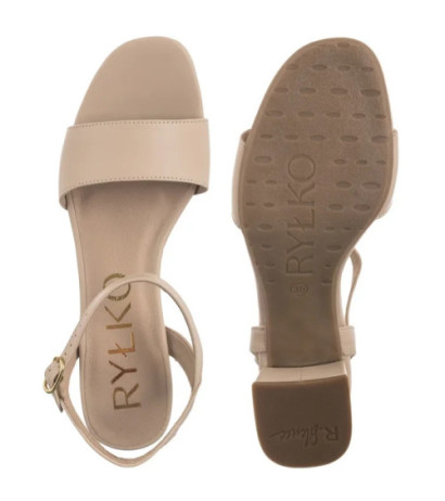 Ryłko Kremowe 5DG51_R5 _258 (RY1073-a) sandalai