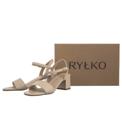 Ryłko Kremowe 5DG51_R5 _258 (RY1073-a) sandalai