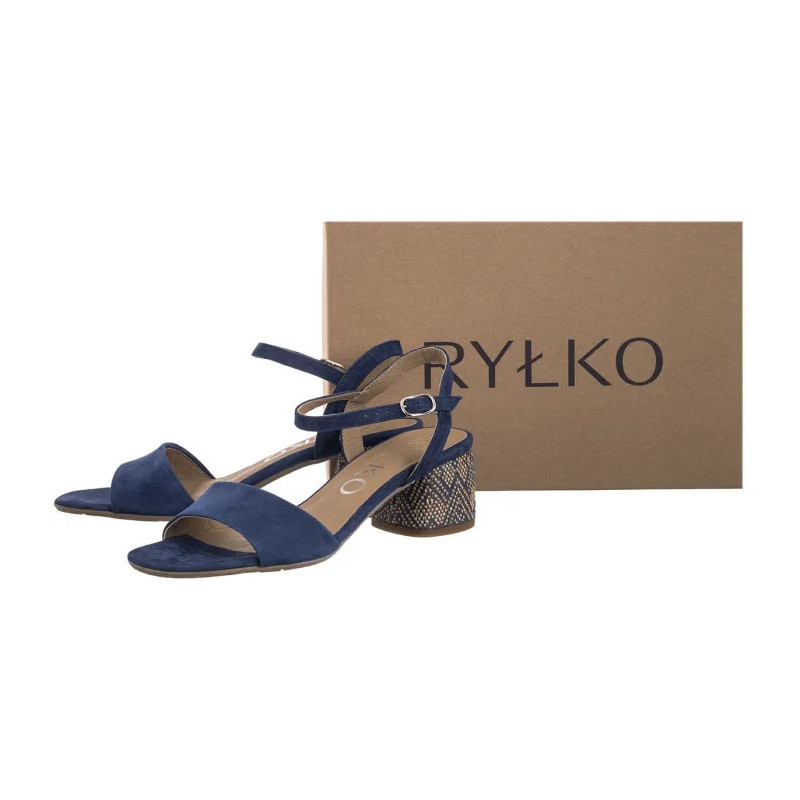 Ryłko Granatowe 4RG44_T1 __4P (RY1074-a) sandalai