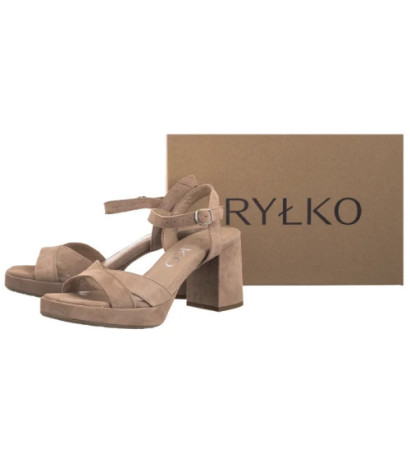 Ryłko Beżowe 5XG52___ _4RG (RY1075-a) sandalai