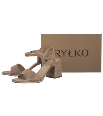 Ryłko Beżowe 7VG30_T3 _4RG (RY1070-b) sandalai