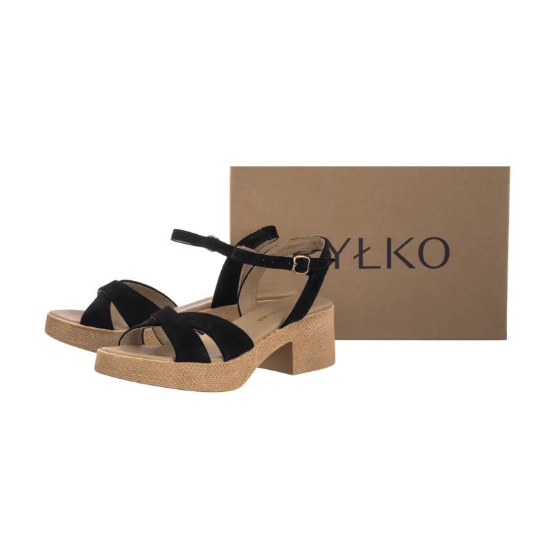 Ryłko Czarne 3MF91_U_ _YZ1 (RY1084-a) sandalai