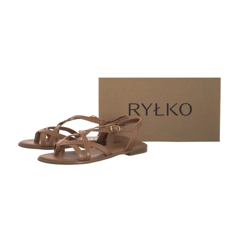 Ryłko Brązowe BCG19_V1 _GD9 (RY1086-a) sandalai