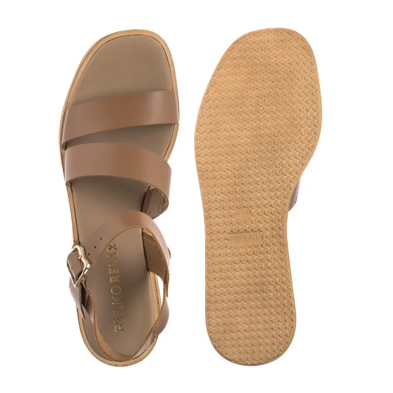 Ryłko Brązowe 3MG16_Z_ _8HM (RY1096-a) sandalai
