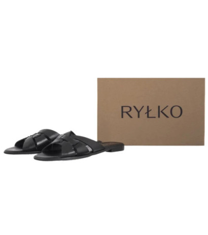 Ryłko Czarne 0AGH7_A1 __21  (RY1098-a) Moteriški batai/šlepetės