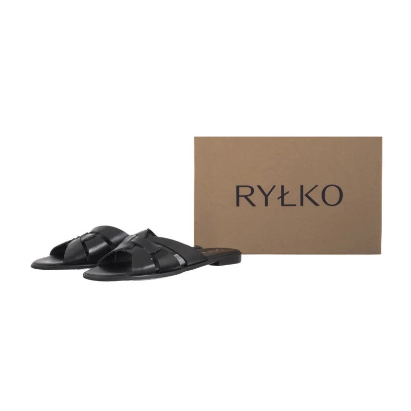 Ryłko Czarne 0AGH7_A1 __21  (RY1098-a) Moteriški batai/šlepetės