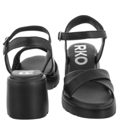 Ryłko Czarne 4RF87_Q_ __45 (RY1106-a) sandalai