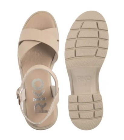 Ryłko Beżowe 4RF87_Q_ _258 (RY1106-b) sandalai