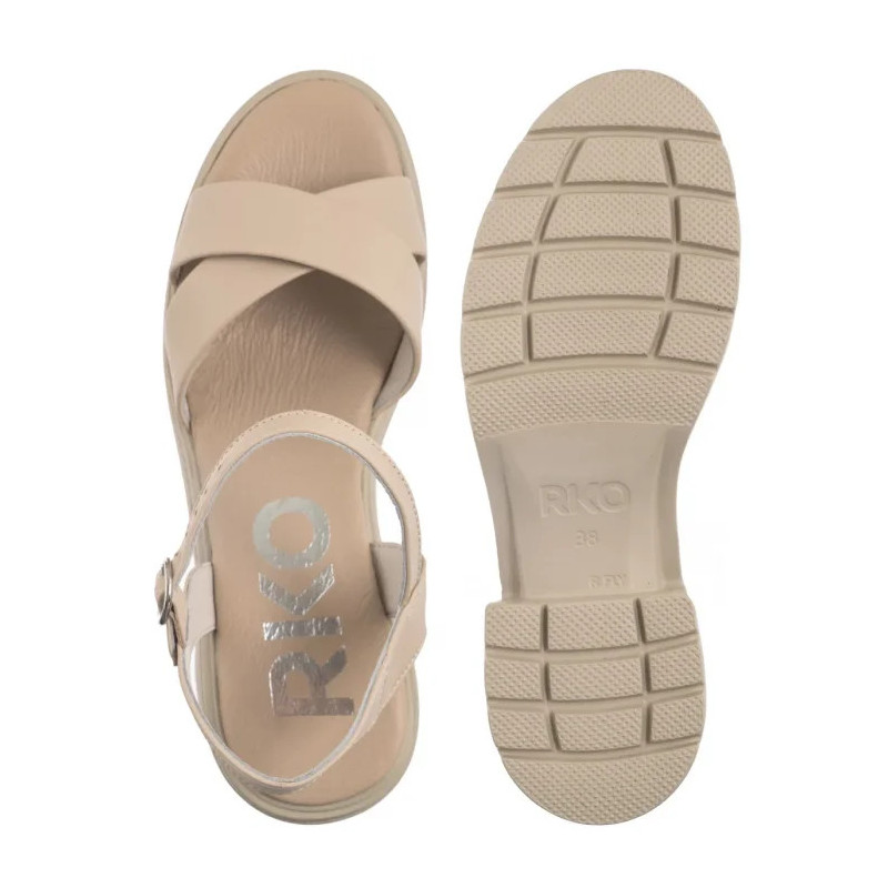 Ryłko Beżowe 4RF87_Q_ _258 (RY1106-b) sandalai