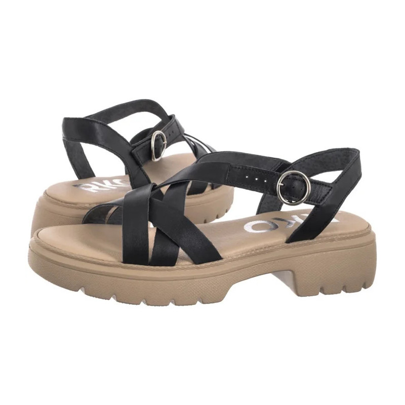Ryłko Czarne 1IG13_P1 __21 (RY1112-a) sandalai