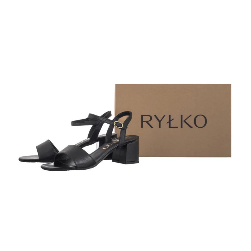 Ryłko Czarne 5DG51_R5 _4JZ (RY1073-b) sandalai