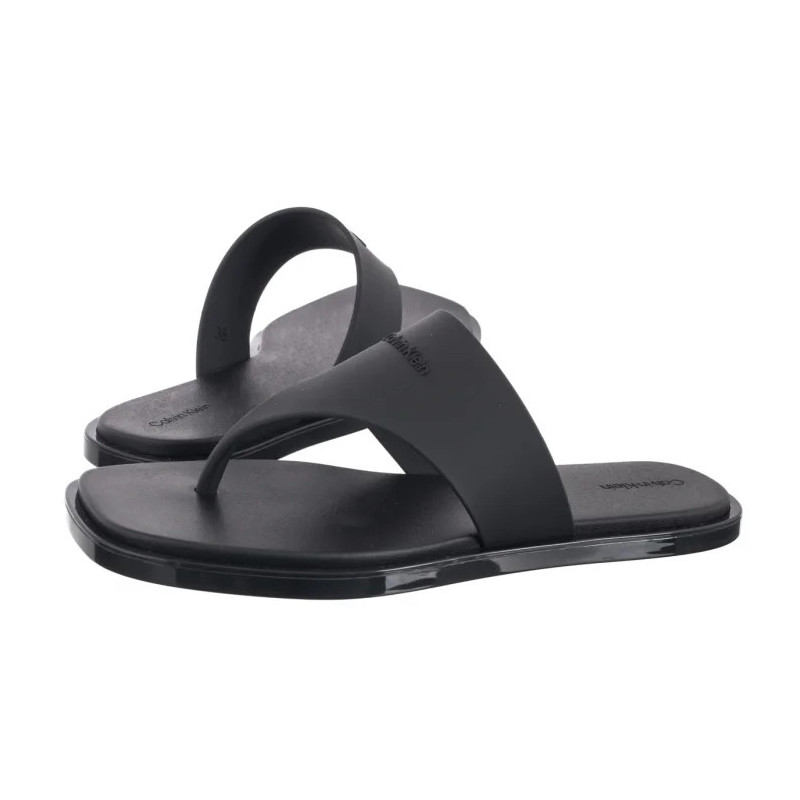 Calvin Klein Toe Post Tpu Slide Ck Black HW0HW02836 BEH (CK666-a) šlepetės