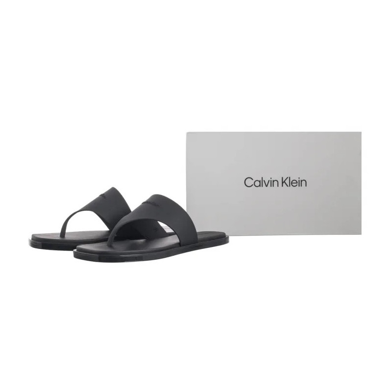 Calvin Klein Toe Post Tpu Slide Ck Black HW0HW02836 BEH (CK666-a) šlepetės