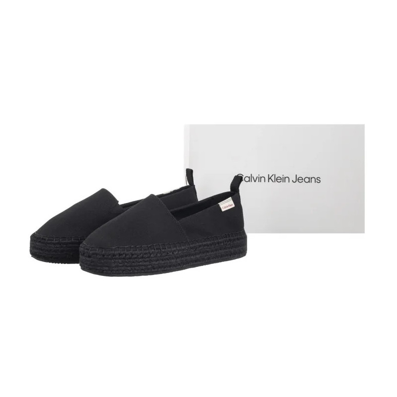 Calvin Klein Platform Espadrille Ml Cs Ck Black YW0YW01871 BEH (CK668-a) bateliai