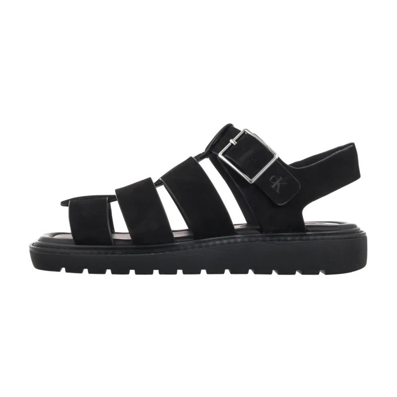 Calvin Klein Fisherman Hw Sandal Lth Ck Black YW0YW01962 BEH (CK669-a) sandalai