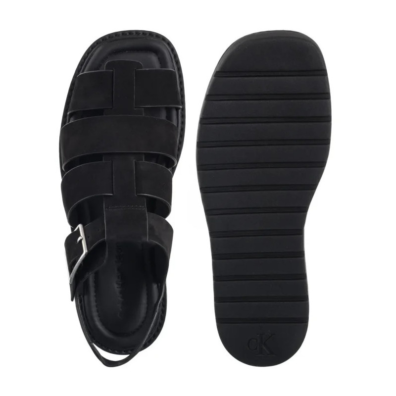 Calvin Klein Fisherman Hw Sandal Lth Ck Black YW0YW01962 BEH (CK669-a) sandalai
