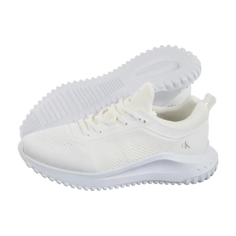 Calvin Klein Eva Runner Sock Mg Tech Mix Triple Bright White YW0YW01855 0K4 (CK677-a) sportiniai bateliai