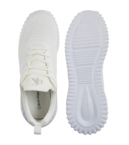Calvin Klein Eva Runner Sock Mg Tech Mix Triple Bright White YW0YW01855 0K4 (CK677-a) sportiniai bateliai
